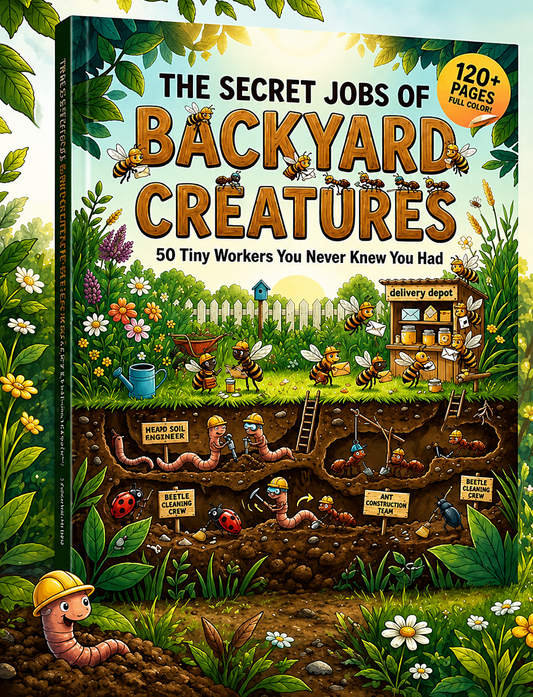 The Secret Jobs of Backyard Creatures