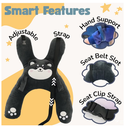 DreamRide™ Kids Car Pillow